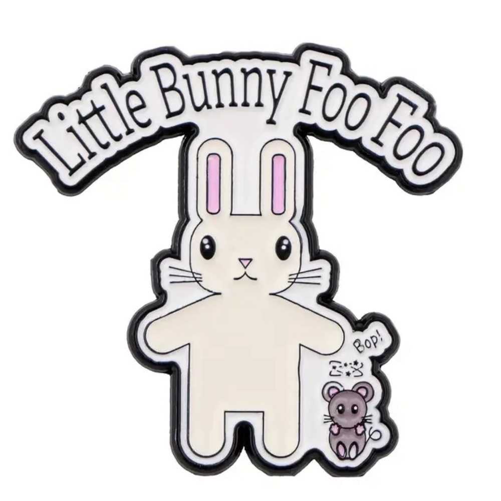 Little Bunny Foo Foo Enamel Pin #146